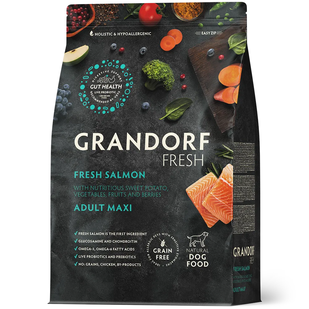 GDF Dog Adult MAXI Salmon&Sweet Potato 3 кг