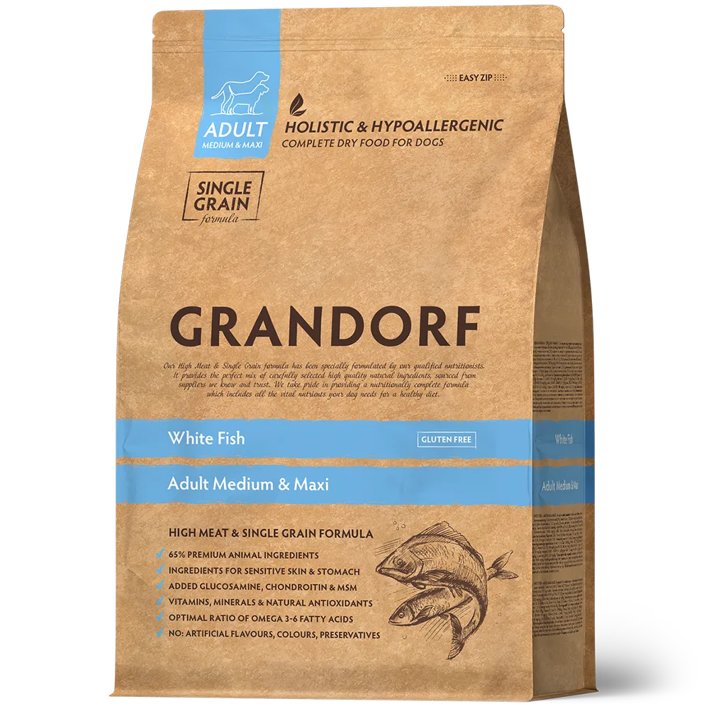 GD MED&MAXI White Fish 1 кг. N