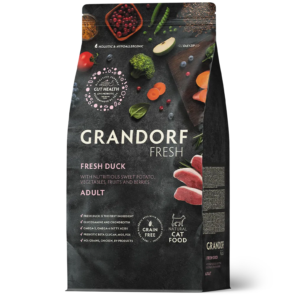 GDF CAT ADULT Duck&Sweet Potato 400 г