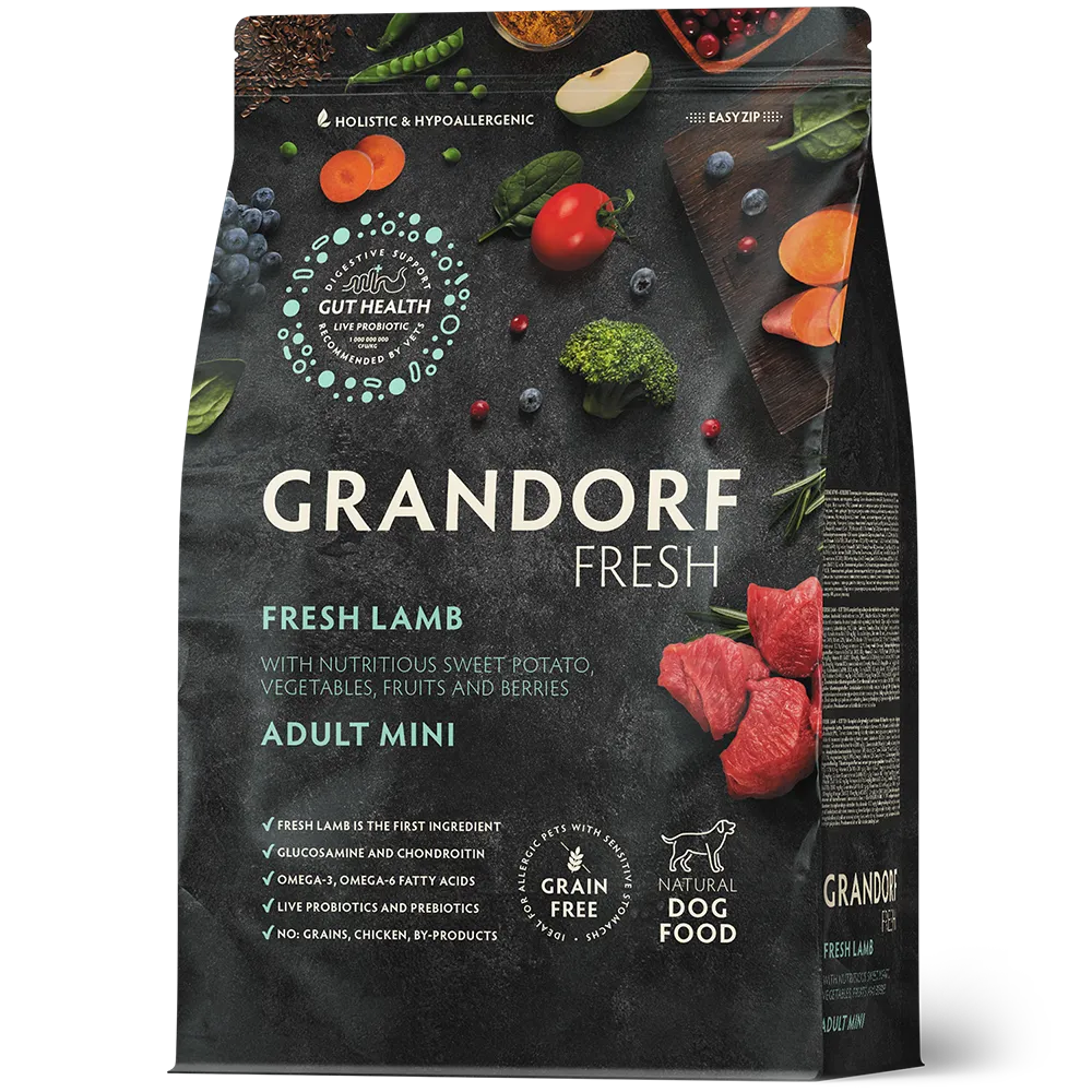 GDF Dog Adult MINI Lamb&Sweet Potato 1 кг