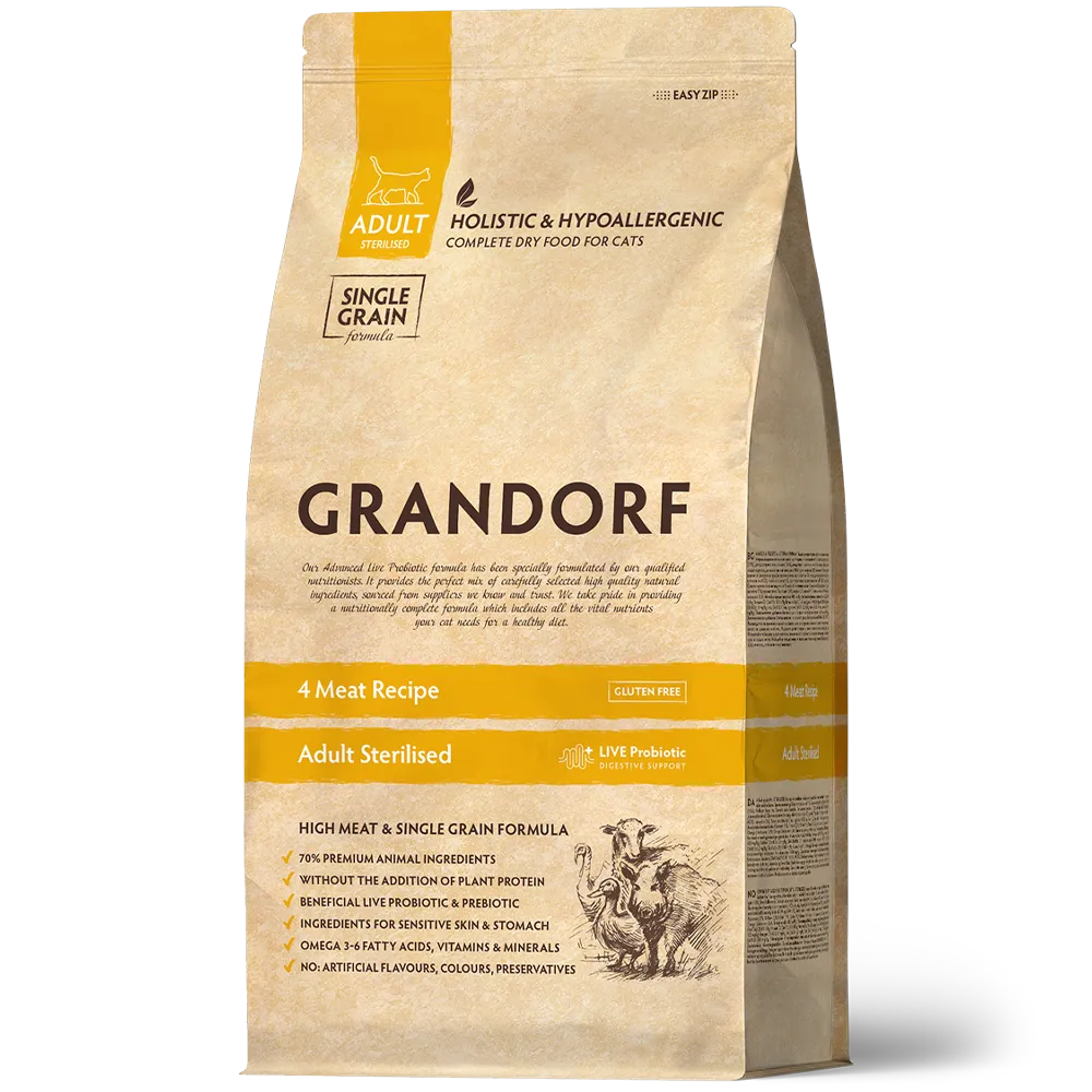 GD STERILISED PROBIOTIC 4 meat 400 гр. N