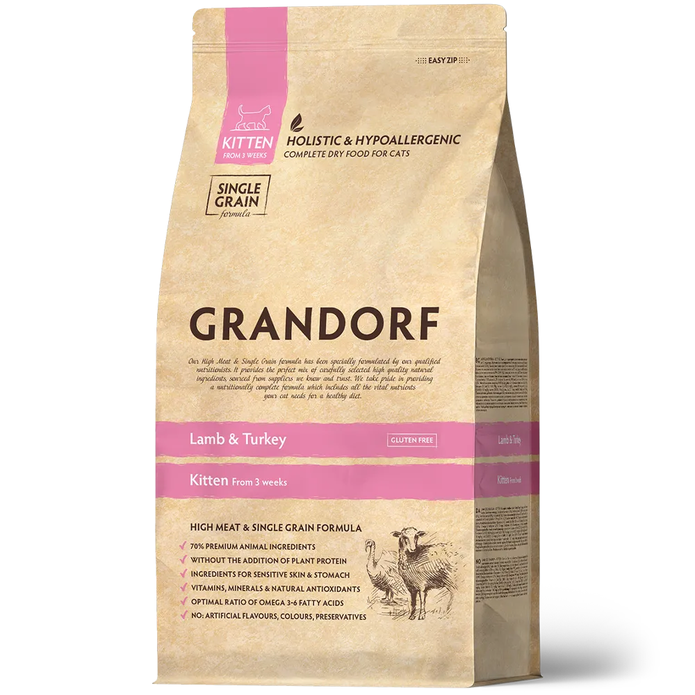 GD KITTEN Lamb&Turkey 400 гр. N