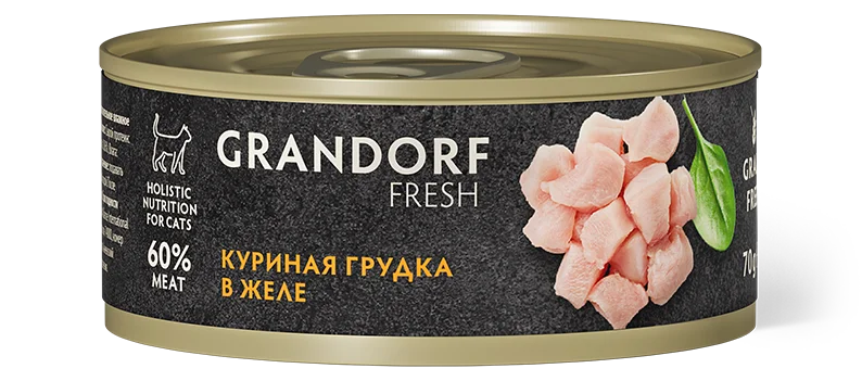 GDF консервы д/к Куриная грудка в желе 70 г