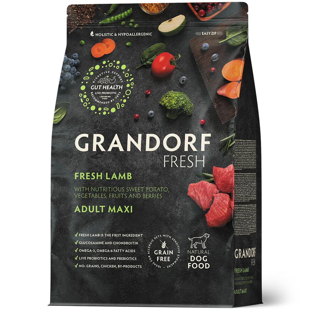 GDF Dog Adult MAXI Lamb&Sweet Potato 3 кг