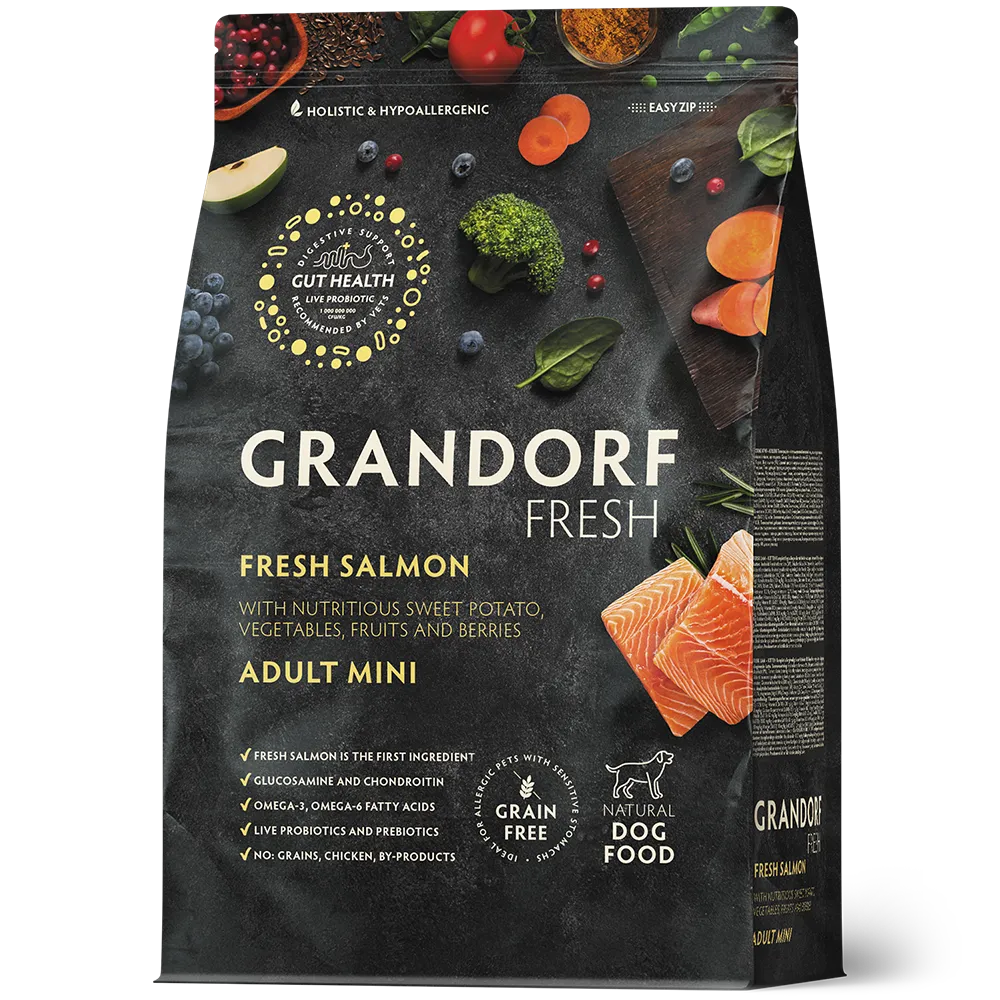 GDF Dog Adult MINI Salmon&Sweet Potato 1 кг