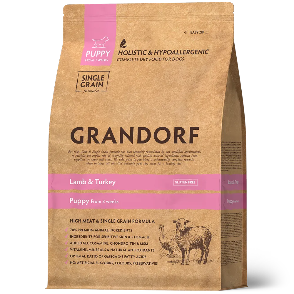 GD Puppy Lamb&Turkey 1 кг. N
