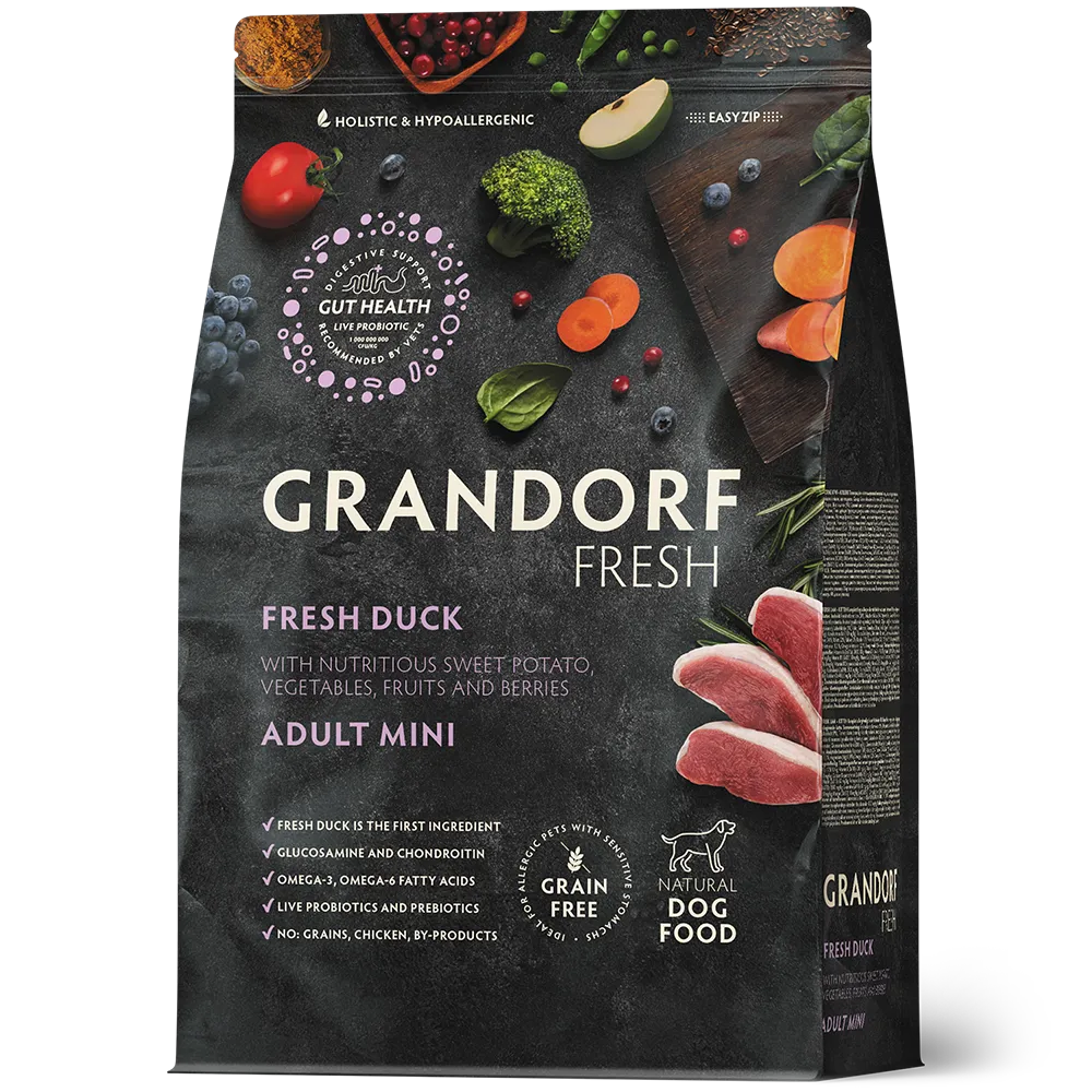 GDF Dog Adult MINI Duck&Sweet Potato 1 кг